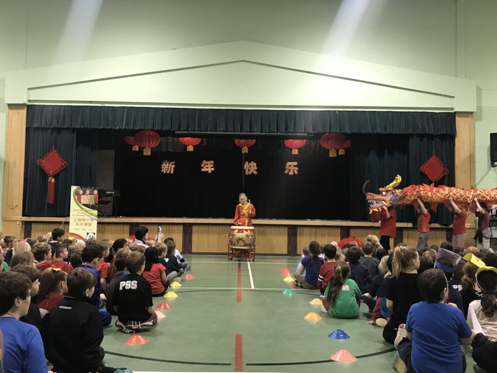 thetrilingualschoolheldassemblytocelebratethechinesenewyear